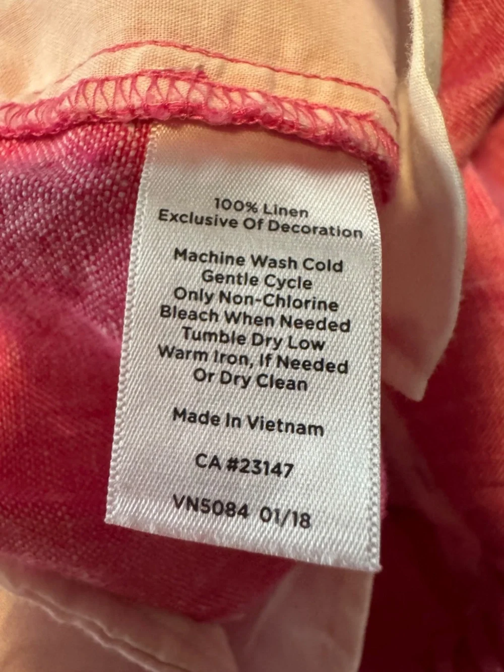 Talbots 100% Linen Pants - Picture 6 of 6